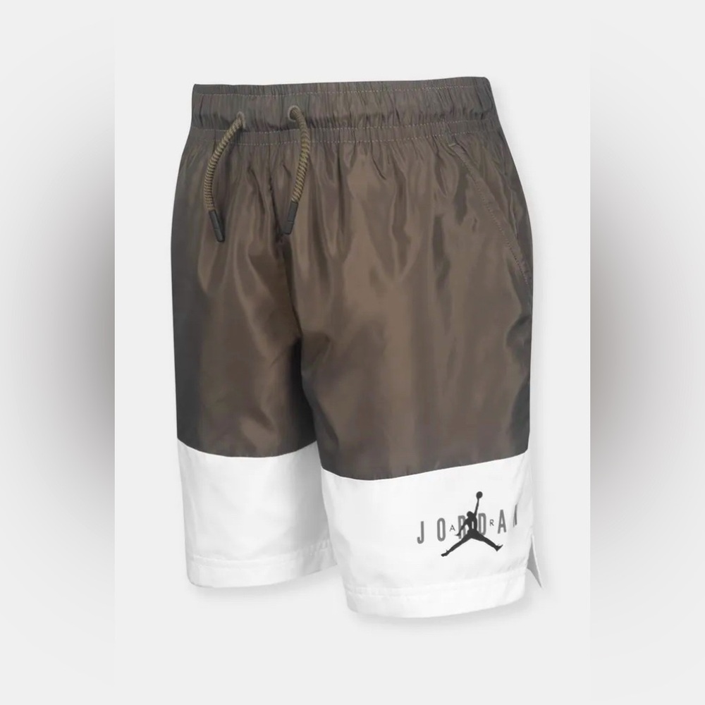 Jordan Jumpman Essentials Woven Shorts Brown Boys Small ❤️❤️ NWT ❤️❤️